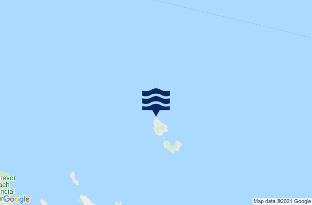 Mapa de mareas Ballenas Island Lighthouse, Canada