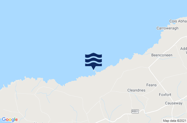 Mapa de mareas Ballingarry Island, Ireland