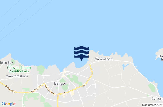 Mapa de mareas Ballyholme Bay, United Kingdom