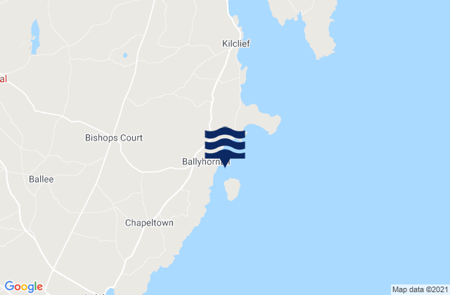 Mapa de mareas Ballyhornan Bay, United Kingdom