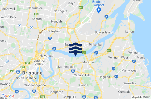Mapa de mareas Balmoral Point, Australia