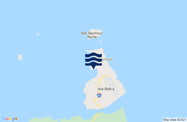 Mapa de mareas Baltra (Galapagos Is.), Ecuador