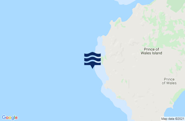 Mapa de mareas Bampfield Head, Australia