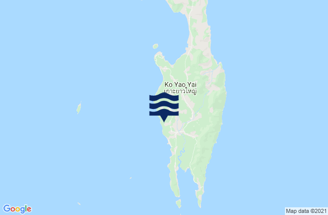 Mapa de mareas Ban Phru Nai, Thailand