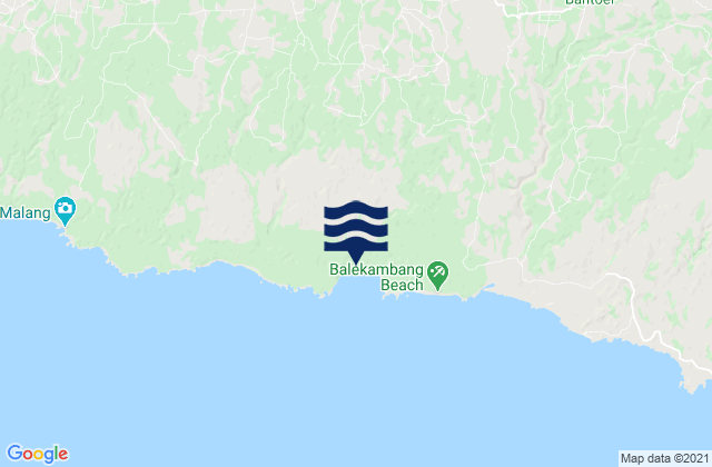 Mapa de mareas Bandungrejo, Indonesia