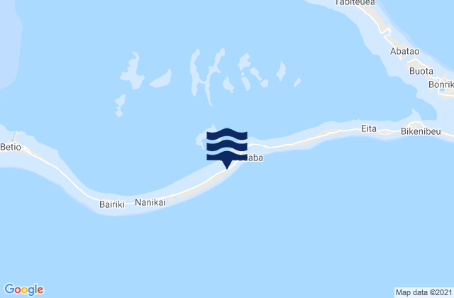 Mapa de mareas Banraeaba Village, Kiribati