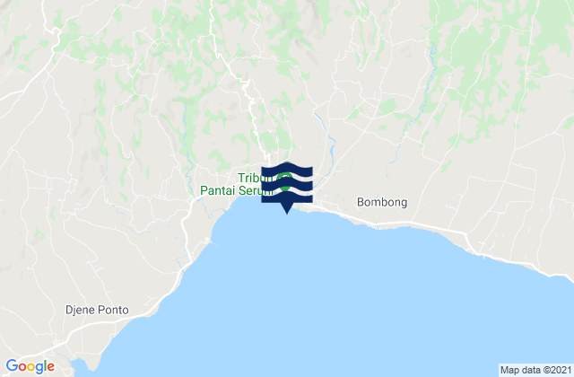 Mapa de mareas Bantaeng, Indonesia