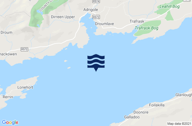 Mapa de mareas Bantry Bay, Ireland