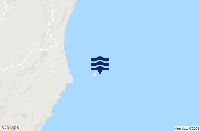 Mapa de mareas Bare Island, New Zealand