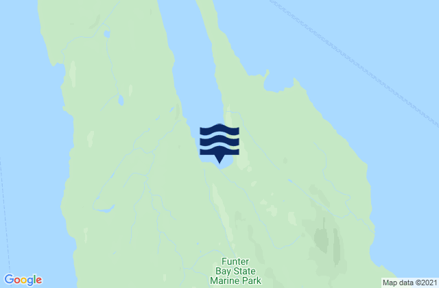 Mapa de mareas Barlow Cove Mansfield Peninsula, United States