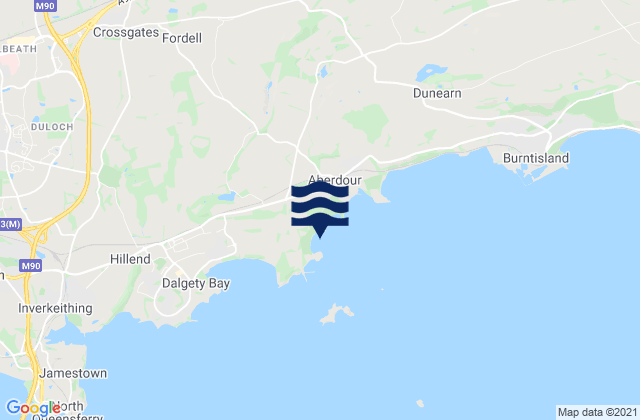 Mapa de mareas Barnhill Bay, United Kingdom