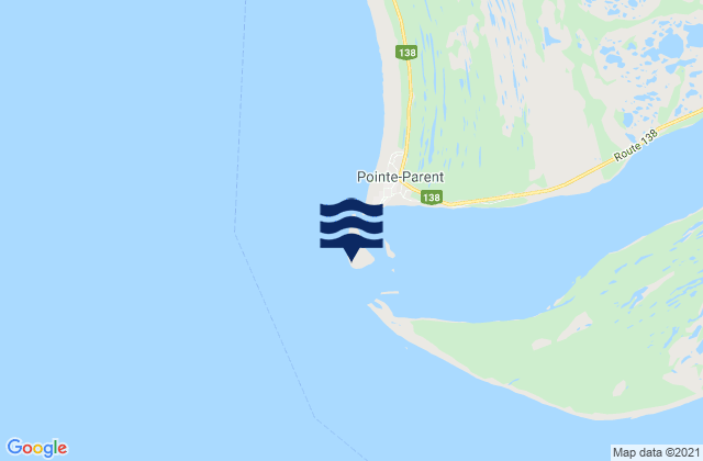 Mapa de mareas Barre Natashquan, Canada