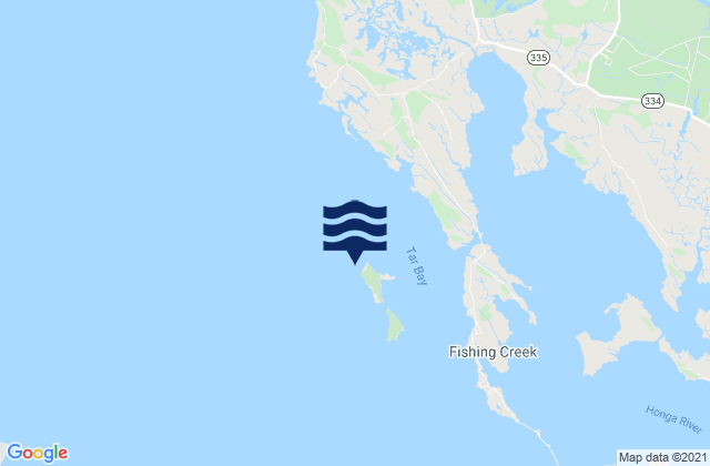 Mapa de mareas Barren Island, United States