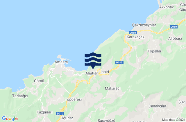Mapa de mareas Bartın, Turkey