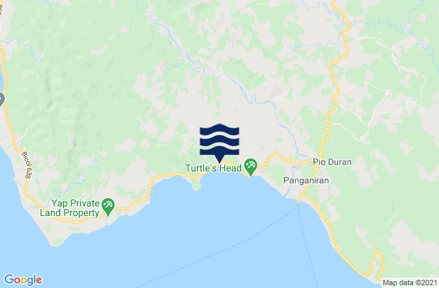 Mapa de mareas Basicao Coastal, Philippines