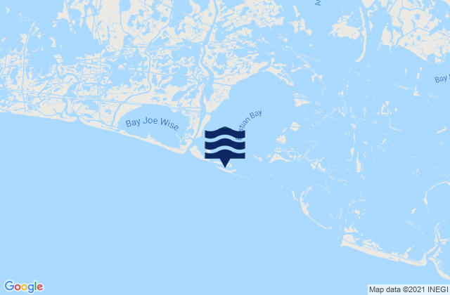 Mapa de mareas Bastian Island, United States