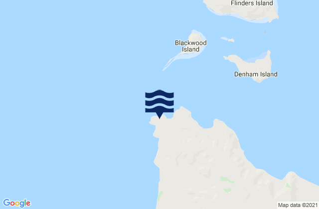 Mapa de mareas Bathurst Head, Australia