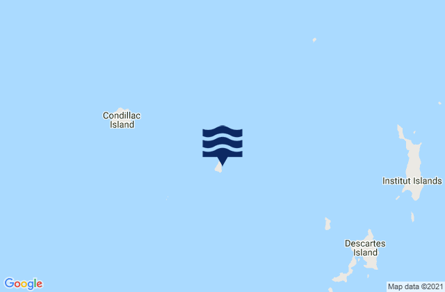 Mapa de mareas Baudin Island, Australia