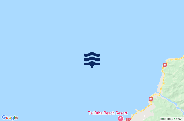 Mapa de mareas Bay of Plenty, New Zealand
