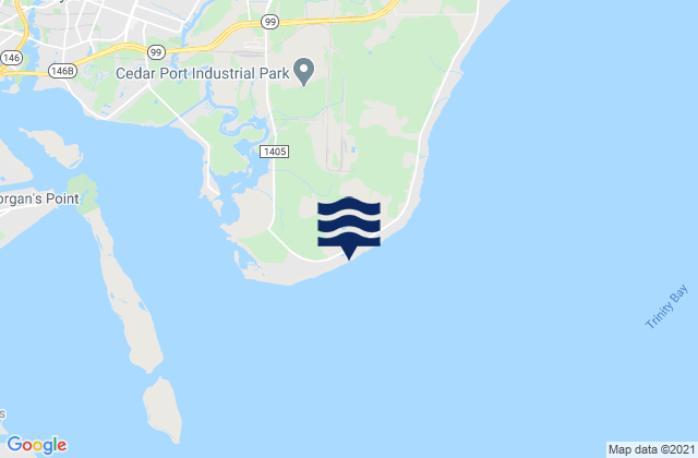 Mapa de mareas Beach City, United States