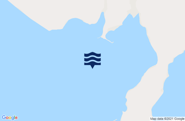 Mapa de mareas Becher Bay, Canada