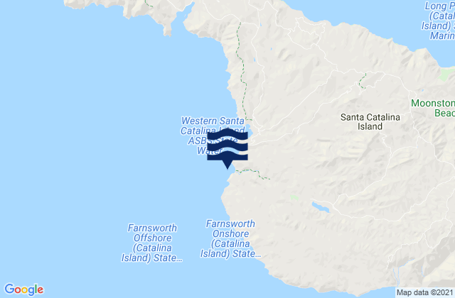 Mapa de mareas Ben Weston (Catalina Island), United States
