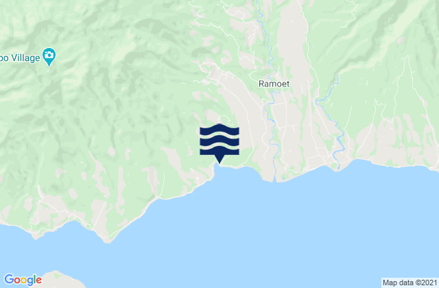 Mapa de mareas Benteng, Indonesia