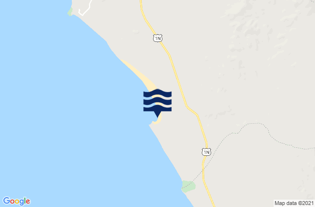 Mapa de mareas Bermejo, Peru