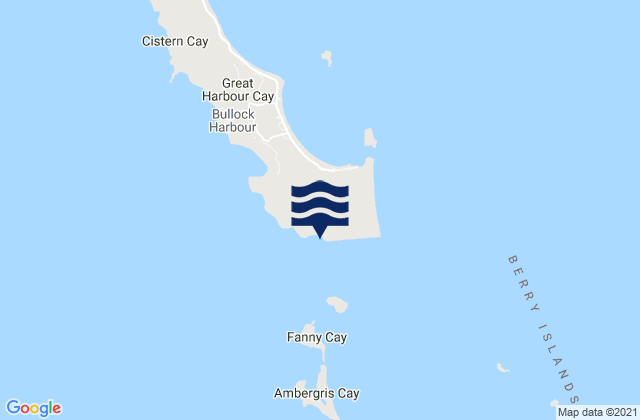 Mapa de mareas Berry Islands District, Bahamas