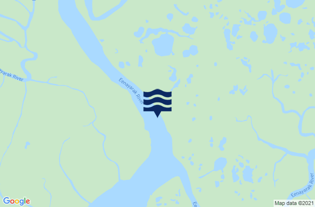 Mapa de mareas Bethel Kuskokwim River, United States