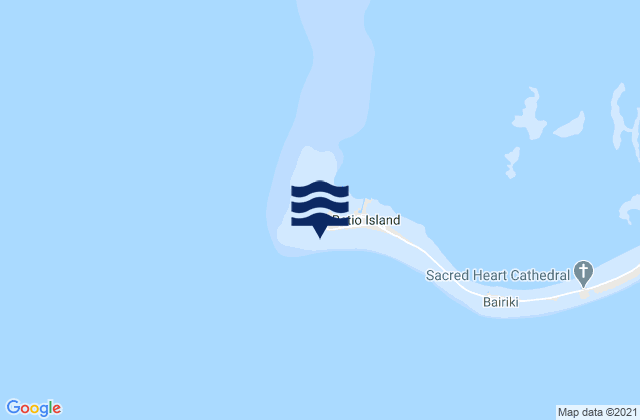 Mapa de mareas Betio (Tarawa), Kiribati