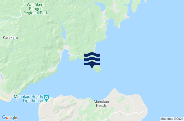Mapa de mareas Bigsea Bay, New Zealand
