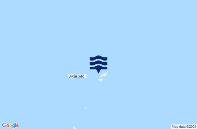 Mapa de mareas Bikar (Dawson) Atoll, Kiribati