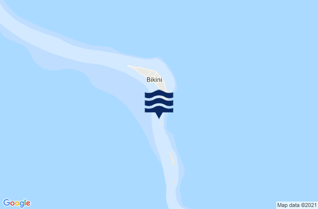 Mapa de mareas Bikini Atoll, Micronesia