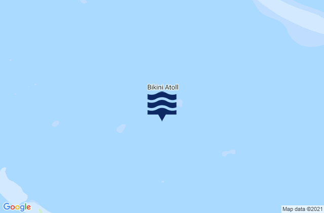 Mapa de mareas Bikini Atoll, Marshall Islands