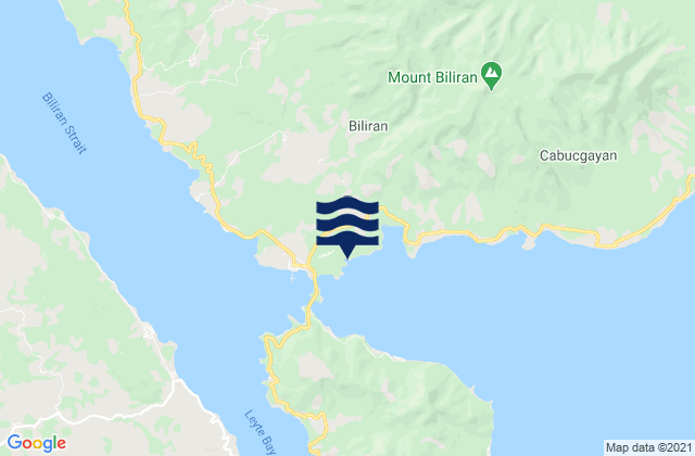 Mapa de mareas Biliran, Philippines