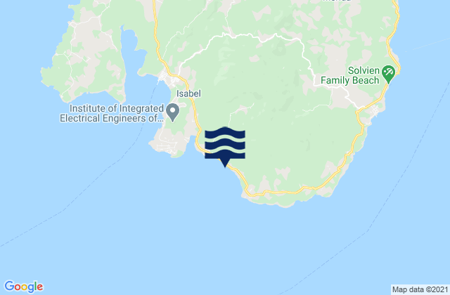 Mapa de mareas Bilwang, Philippines
