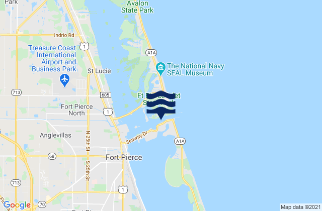 Mapa de mareas Binney Dock, United States