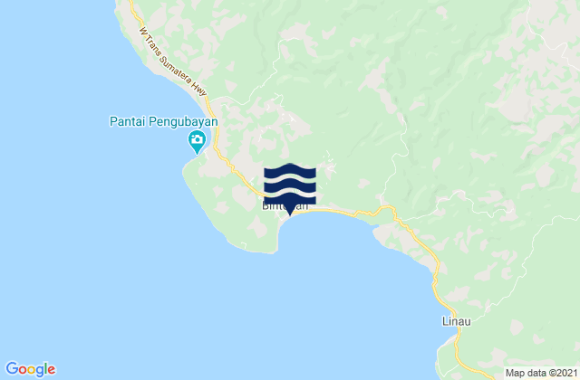 Mapa de mareas Bintuhan, Indonesia