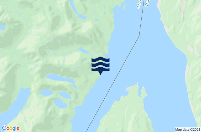 Mapa de mareas Blaine Point, United States