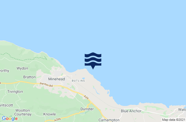 Mapa de mareas Blue Anchor Bay, United Kingdom