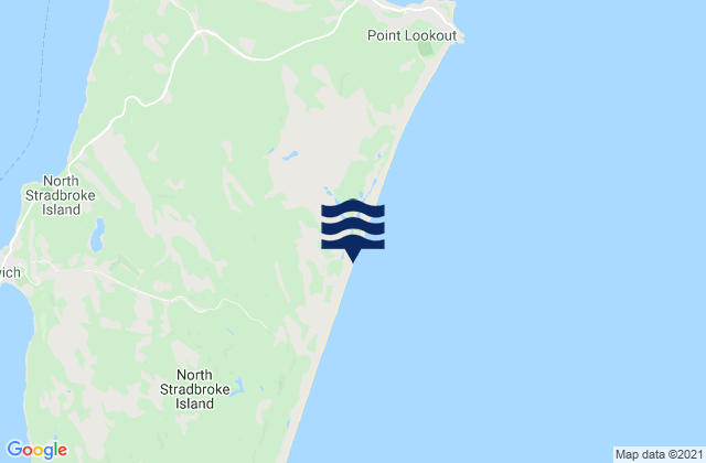 Mapa de mareas Blue Lake Beach, Australia