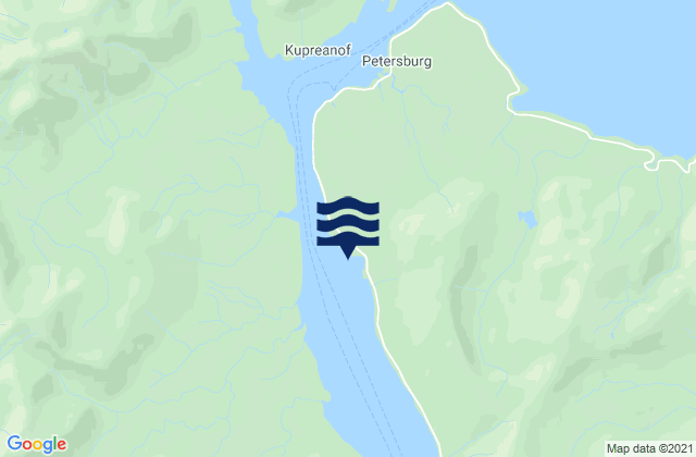 Mapa de mareas Blunt Point, United States