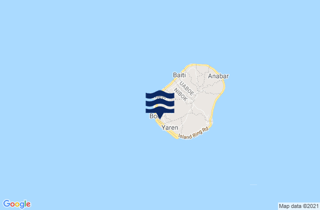 Mapa de mareas Boe District, Nauru