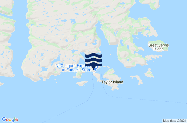 Mapa de mareas Bonne Bay Harbour, Canada