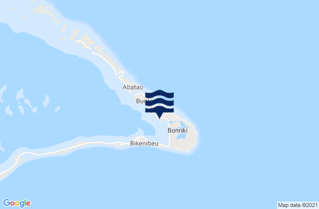 Mapa de mareas Bonriki Village, Kiribati