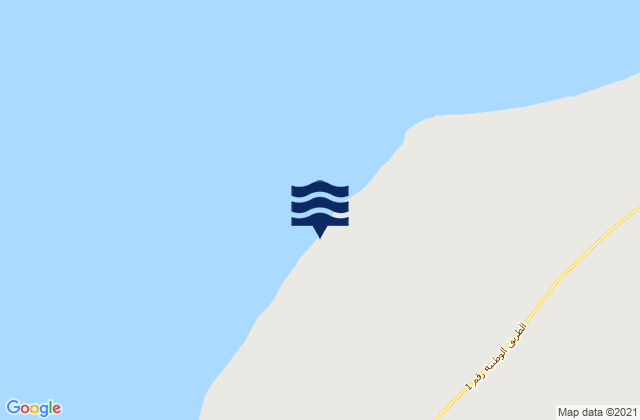 Mapa de mareas Boujdour, Morocco