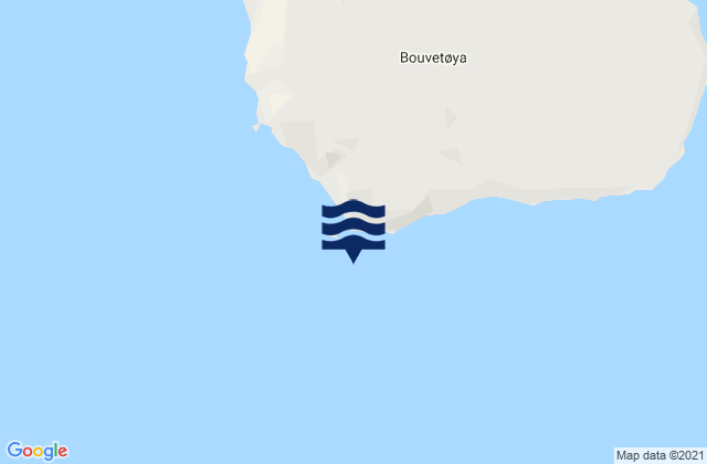 Mapa de mareas Bouvet Island