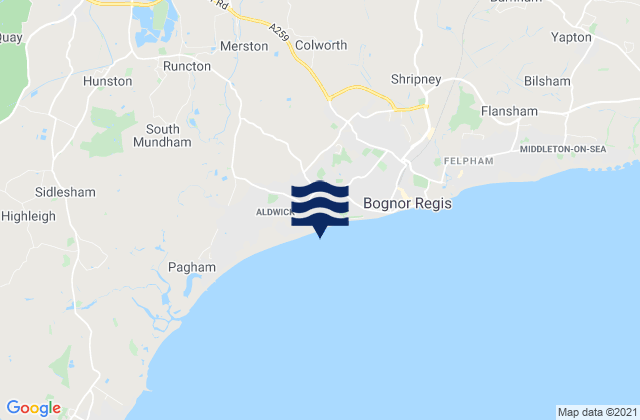 Mapa de mareas Boxgrove, United Kingdom