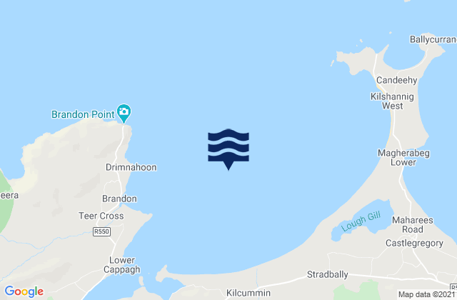Mapa de mareas Brandon Bay, Ireland